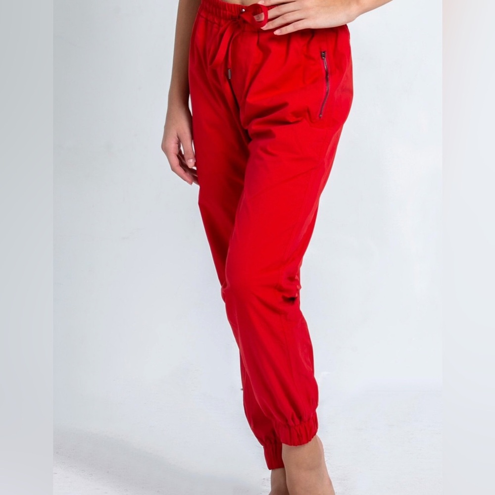 AS Dancewear Forca Joggers in a Gorgeous Bright Red.